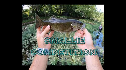 Smallies GALORE! Same bait, same water - who's better??