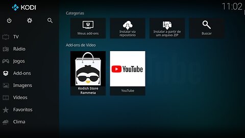 Mod do Kodi para Internet da Ursal