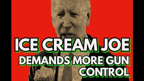 Ice cream Joe Demands More Gun Control and More... Real News with Lucretia Hughes