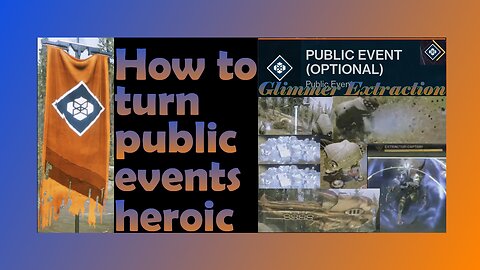 Destiny 2 How to turn Glimmer Extraction public event heroic