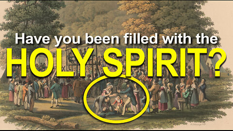 Have you been filled with the Holy Spirit?