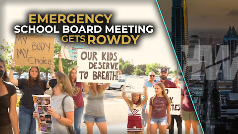 EMERGENCY SCHOOL BOARD MEETING GETS ROWDY