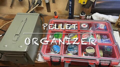 Pellet organization thanks for the great idea Hunter! JSB H&N RWS Daisy Crosman Ruger Gamo