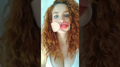 PERFECT BOOBS REDHEAD | TÁ COM FAROL ACESO #31 #shorts