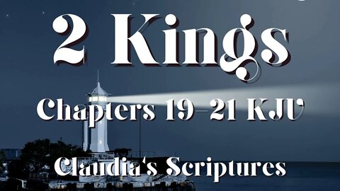 The Bible Series Bible Book 2 Kings Chapters 19-21 Audio