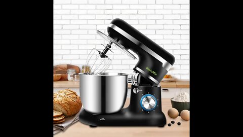 BioloMix Stand Mixer Stainless Steel Bowl | Kitchen Food Blender