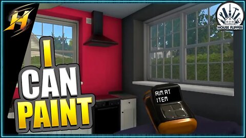 FIRST Painting Job | House Flipper