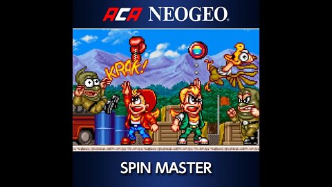 Spinmaster (PS4) - Neo Geo Gameplay