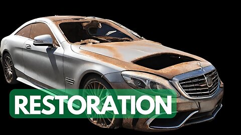 Full restoration 50 year old Mercedes S650 Maybach super sports car