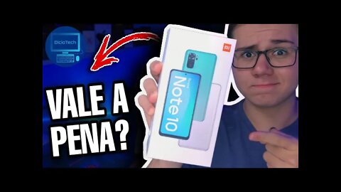 XIAOMI REDMI NOTE 10 VALE A PENA? 💸 | Unboxing e Primeiras Impressões