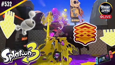 Getting GOLD Splat Zones BADGE With Luna Blaster in Anarchy Battles! | Splatoon 3