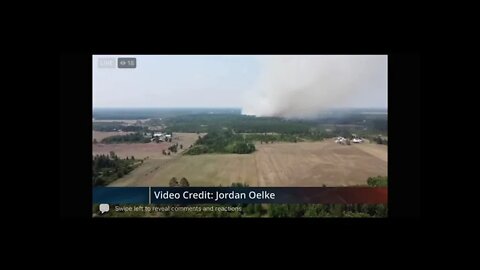 My Fire Drone Footage Making It on the News DJI Mavic Mini