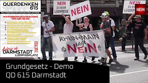 WIR SAGEN NEIN! Art. 56 GG Demo in Darmstadt (Erinnerungen an den 03.09.22)