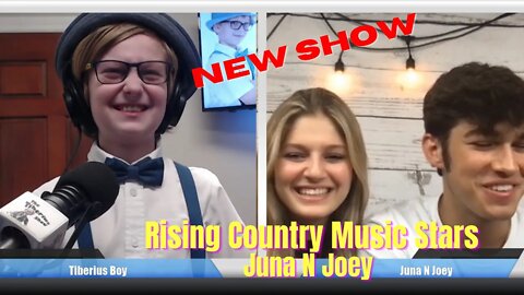 Rising Country Music Stars Juna N Joey Interview on the Tiberius Show