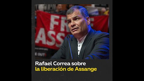 Correa afirma que a Assange "le han robado 12 años de la vida"