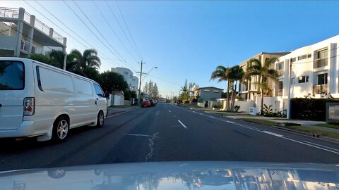 Driving in Queensland Australia || Burleigh Beach to Broadbeach