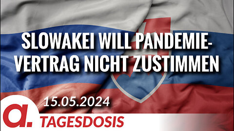 Slowakei will Pandemievertrag und IHR-Reform nicht zustimmen | Von Norbert Häring