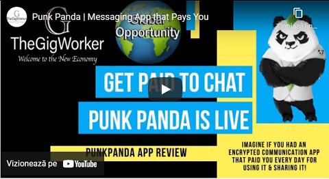 GLOBAL OPPORTUNITY Punk Panda | Messaging App that Pays You