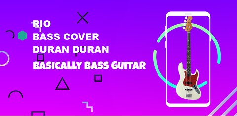 Rio Bass Cover - Duran Duran - BBG001