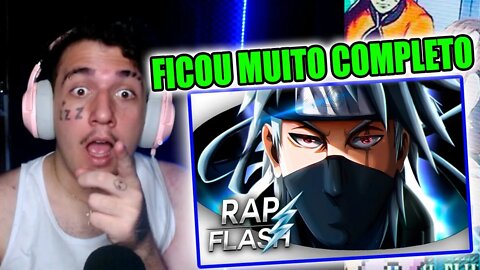 (MELHOR SOM DO KAKASHI?) REAGINDO Rap do Kakashi - O Verdadeiro Ninja (Naruto) // Flash Beats REACT