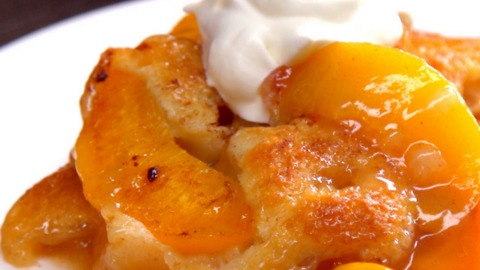 End-Of-Summer Peach Cobbler