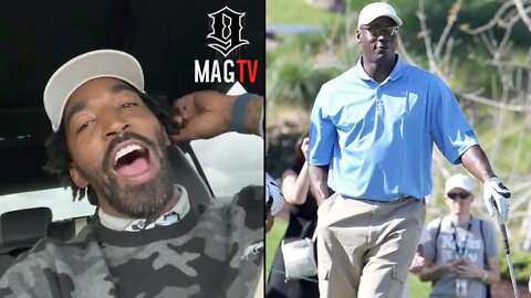 J.R. Smith Is Geeked After Playing Golf With Michael Jordan For The 1st Time! 😱