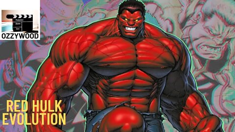 Red Hulk Evolution