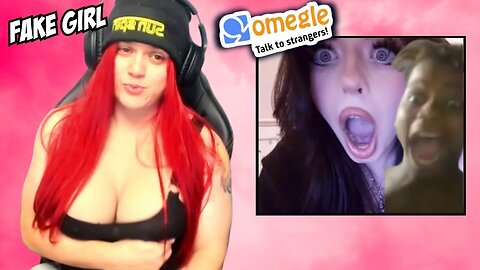 Fake Girl Trolls On OMEGLE! (VOICE TROLLING)