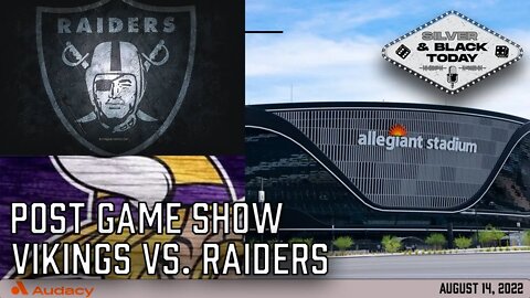 Postgame Show: Las Vegas Raiders Down Vikings 26-20