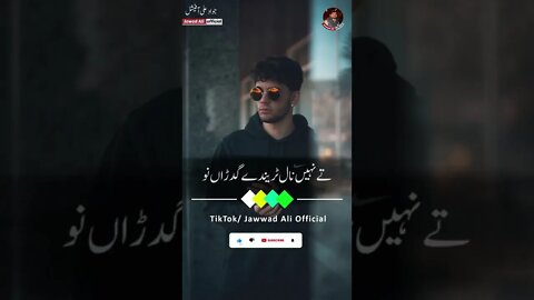 Nai Naal Turandy Gidraan Nu - Punjabi Poetry Whatsapp Status - Sad Saraiki Shero Shayari Dohray