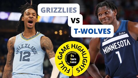 Grizzlies Vs T-Wolves Highlights | Playoff Highlights Today