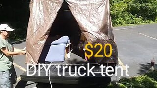 DIY TRUCK TENT