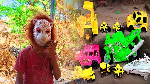 monkey mane, Gadi wala cartoon, JCB, Monkey, DJ, four wheel, truck, JCB, mini JCB, road roller.