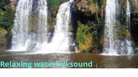 Relaxing waterfall sound for sleeping