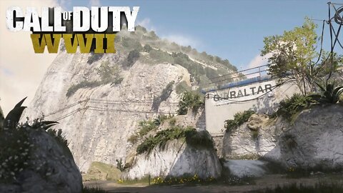 Call of Duty WW2 Multiplayer Map Gibraltar Gameplay