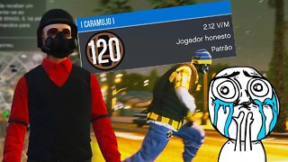 GTA 5 ONLINE - TRYHARD DE COMANDO HATER ACABOU ENCONTRANDO O SARGENTO NA SESSÃO!