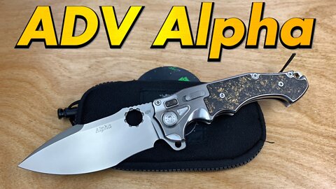 Andre De Villiers ADV Alpha / includes disassembly / brother to the Pitboss 1 and lookin good !!