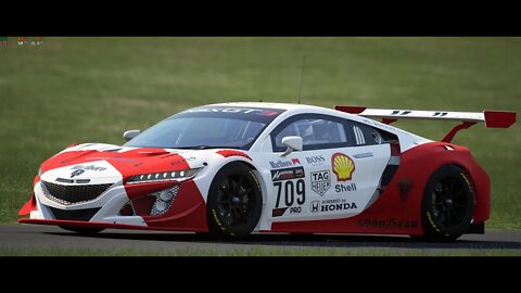 ACC - NSX Evo - In the rain, strategy is essential - Donington Park