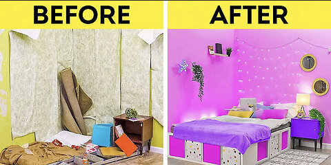 TEEN ROOM MAKEOVER FANTASTIC DIY 🥰