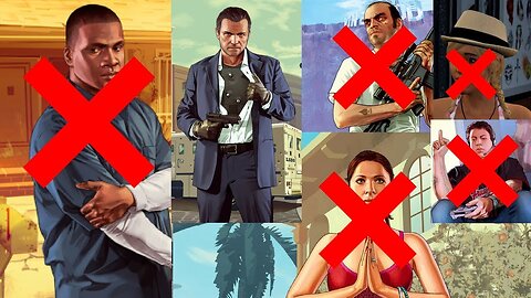 Michael murders Franklin, Trevor, and His Own Family in GTA 5