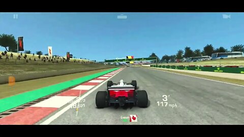 GUIGAMES - Real Racing 3D - Turnê F1 McLaren MP4-4 1988 - Catalunha - Corrida 2º lugar