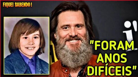 A DIFÍCIL INFÂNCIA do Ator JIM CARREY. #youtube #cinema