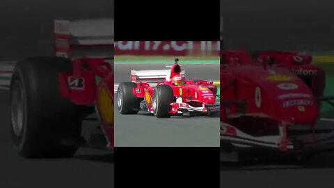 Legendary Ferrari F2004, the most dominant car ever? wait to the end! #shorts