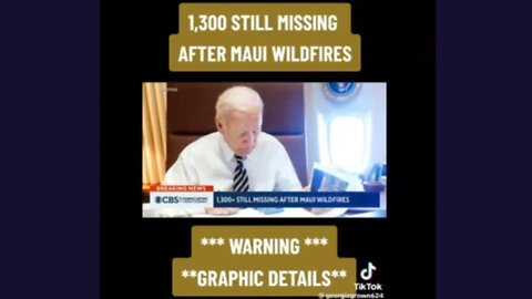 What is Really Going on in Maui!