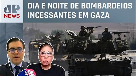 Dora Kramer e Cristiano Vilela analisam notícias do 26º dia do conflito Israel-Hamas