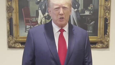 Presidenr Trump just released this video saying: I AM AN INNOCENT MAN...