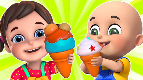 Ice Cream Song + Kids Song Children Songs Cartoons | Baby kids song