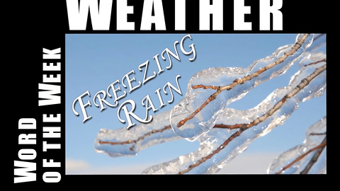 What is freezing rain?