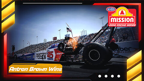 Antron Brown wins 75th career Wally