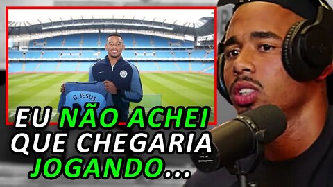 GABRIEL JEJUS SOBRE JOGAR NO MANCHESTER CITY (GABRIEL JESUS - Podpah #443) FlowPah Cortes